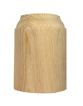Unfinished Alder Radius Corner Block – 1/2" X 3-1/4" X 3/4" 1