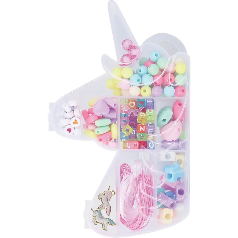 Unicorn-Themed Bead Craft Kit – Creative Diy Activity For Kids 1