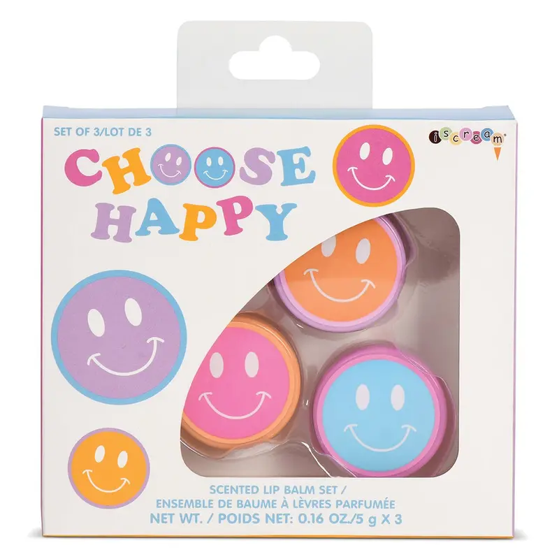 Uplifting Lip Balm Set – Choose Happy Trio 1