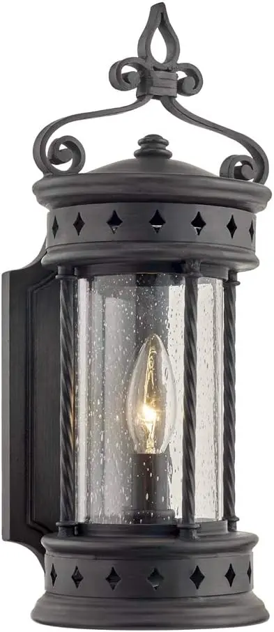 Valencia Outdoor Wall Lantern – Old Bronze Finish, Model Wl-2298 1