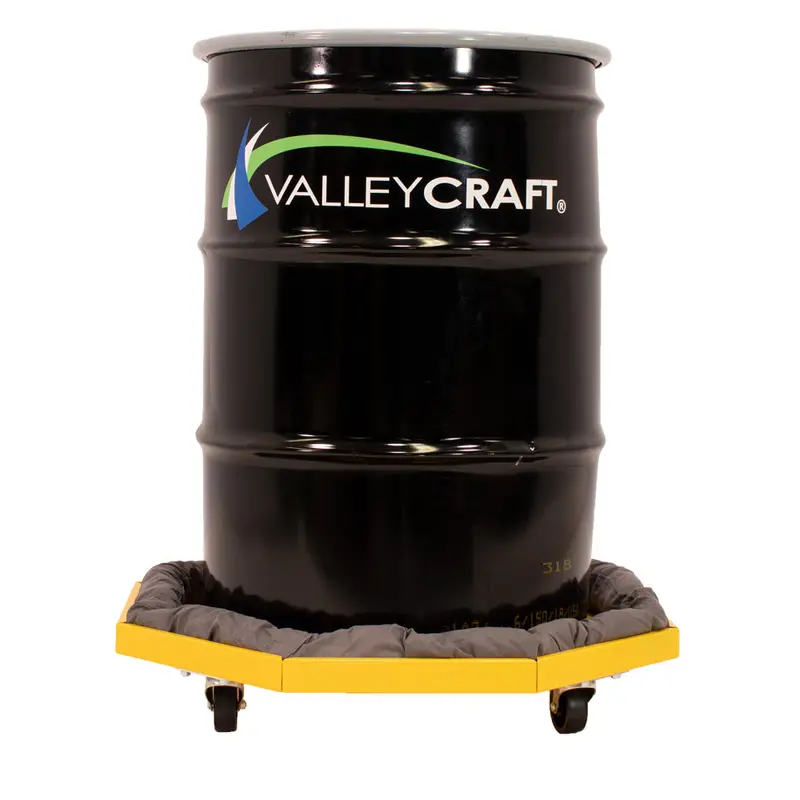 Valley Craft Heavy-Duty Drum Transport Dolly – 1000 Lb Load Capacity 2