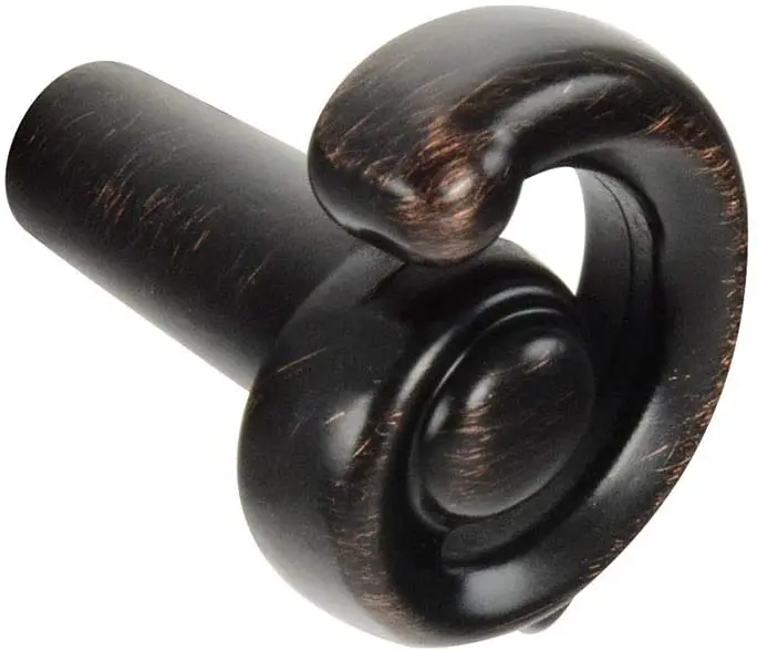 Venetian Bronze Round Cabinet Knob – 1-1/4" Traditional Style #P16600V-Vbr-C 1