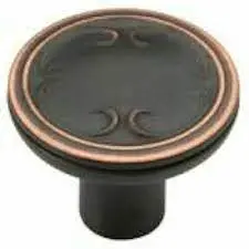 Vignette Cabinet Knob – 31Mm Venetian Bronze Drawer Pull 1