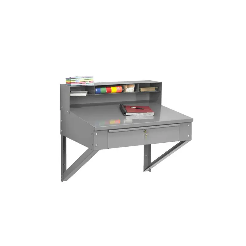 Wall-Mounted Foreman’S Desk For Space-Conscious Environments 1