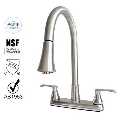 Wasserman 22167143 Pulldown Kitchen Faucet – 28Mm Spout, Modern Pull-Down Design 1