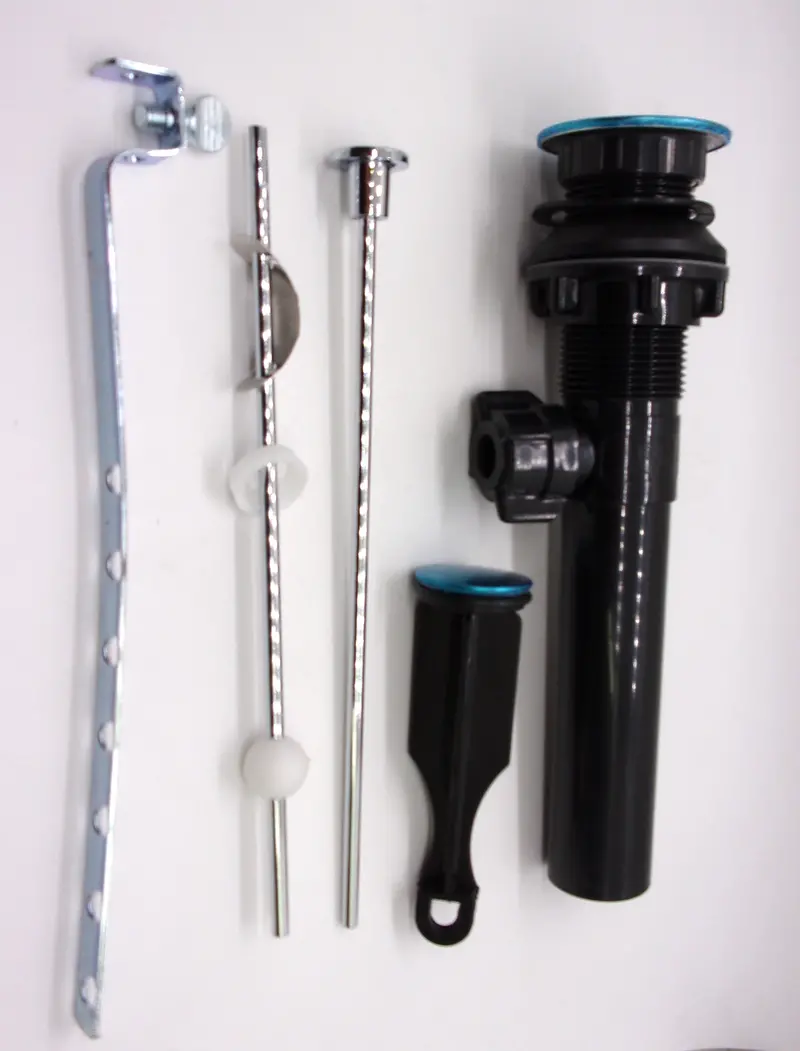 Wasserman Pop-Up Drain Assembly – Chrome Body And Trim 1