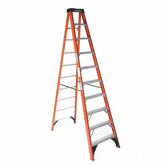 Werner Nxt1A Fiberglass 10-Foot Heavy-Duty Step Ladder (300 Lb Capacity) 1