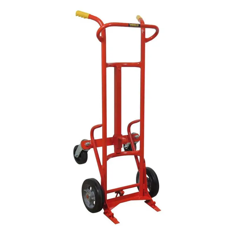 Wesco 15Btc Ergonomic Drum Truck With Molded Rubber Wheels For Smooth Transport 1