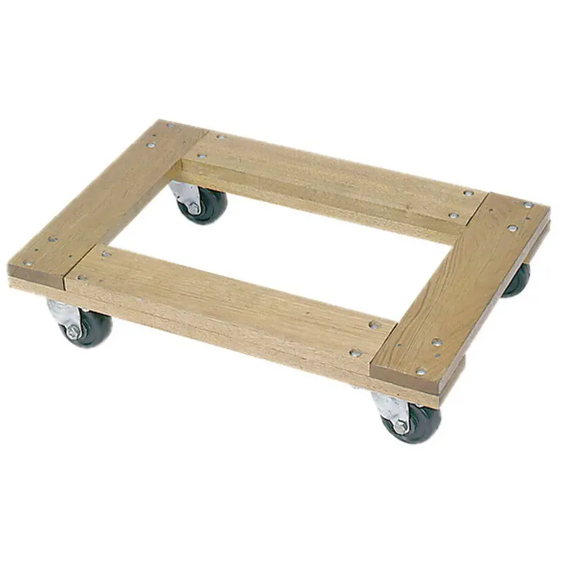 Wesco Flush Open-Deck Wood Dolly – 30" X 18", 1200 Lb Capacity 1