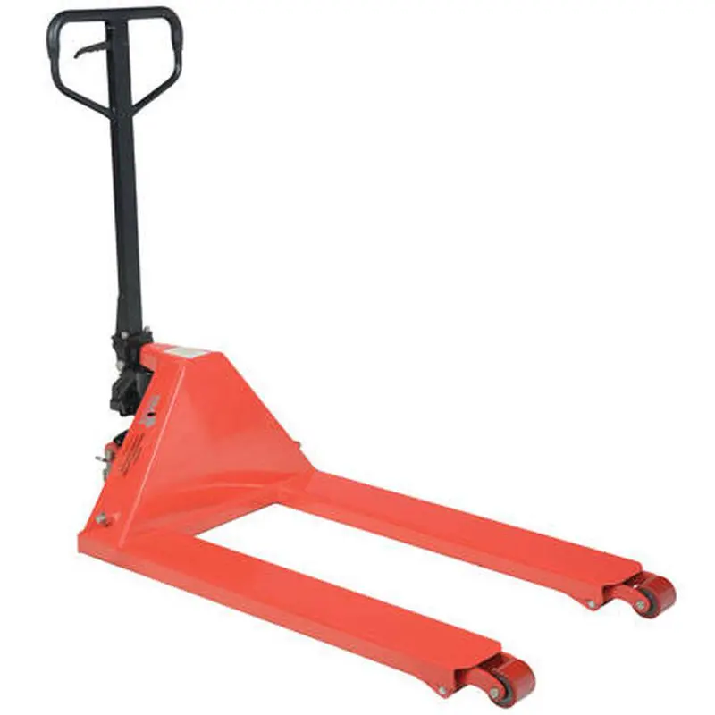 Wheeled Nosed Pallet Truck For Heavy-Duty Material Handling 1