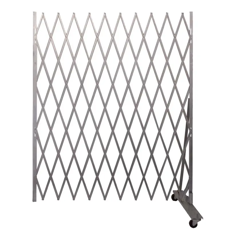 Wheeled Portable Steel Security Gates 1