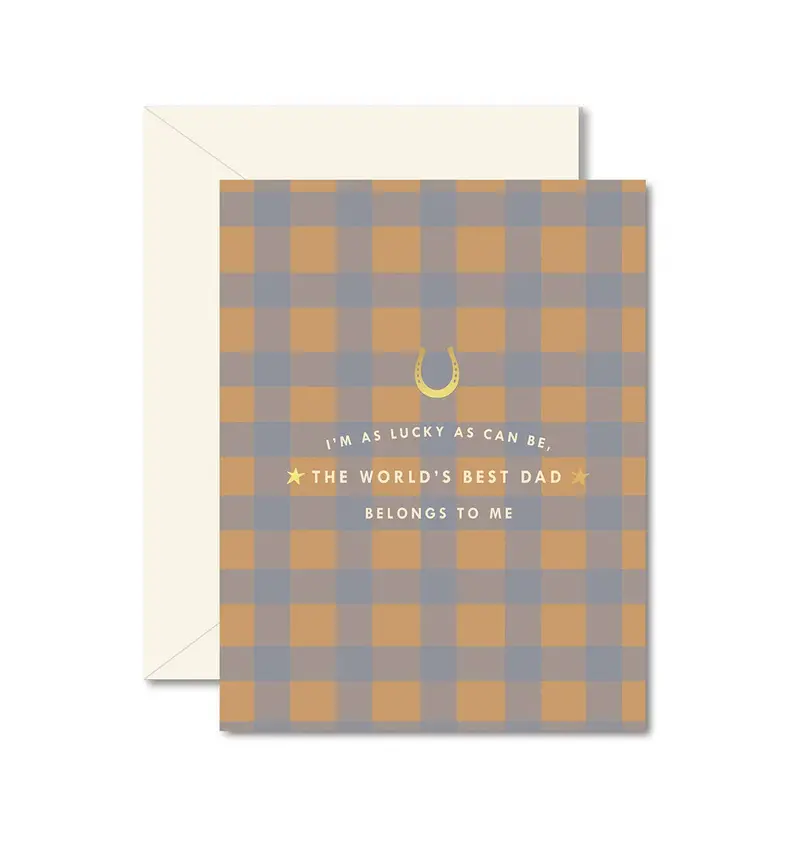 World’S Best Dad Belongs To Me – Playful Father’S Day Card 1