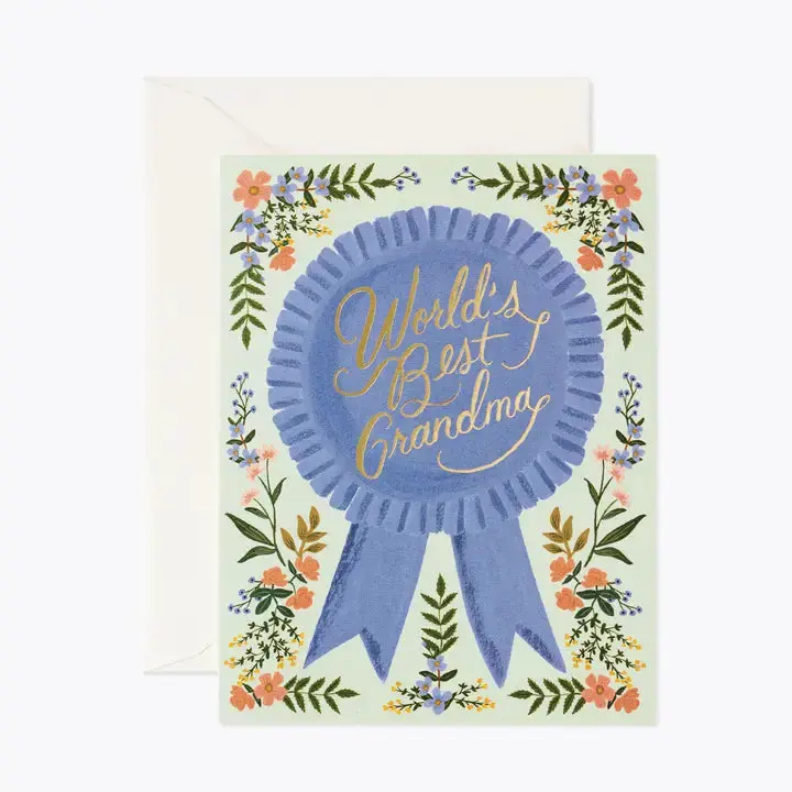 World’S Best Grandma Appreciation Card 1