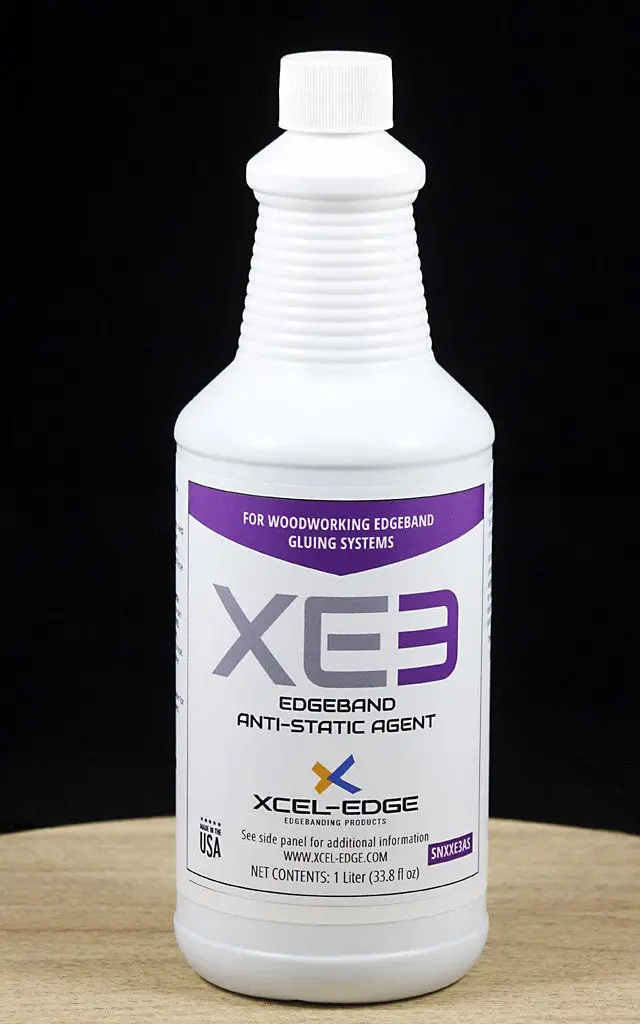 Xcel-Edge Xe3 Anti-Static Edgebanding Solution – 1-Liter Bottle 1