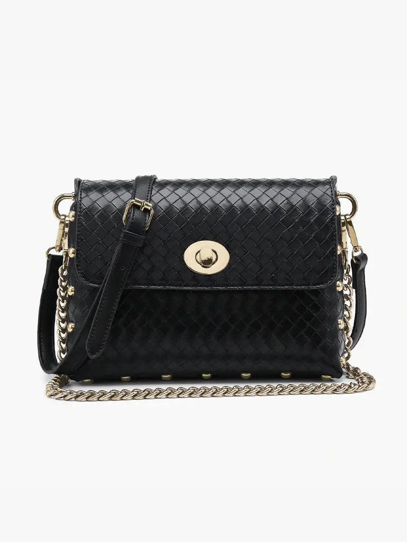 Yazmin Faux-Woven Crossbody Bag For Effortless Everyday Style 1