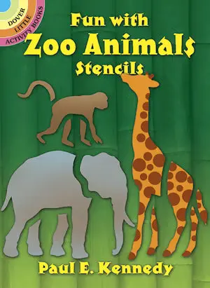 Zoo-Themed Animal Stencil Art Kit 1