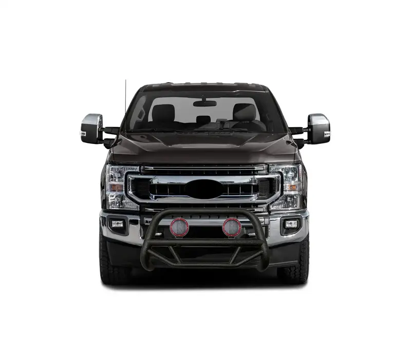Black Horse Off-Road Mbt-Mf103-Plfr Front Bumper – Textured Black Steel, Winch-Ready 1