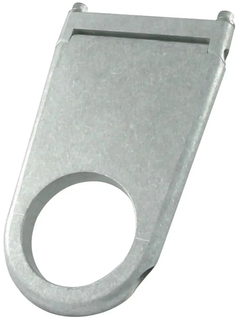 Borgeson 910202 Two-Inch Blank Column Drop – Matte-Finish Paintable Aluminum Steering Column Adapter 1