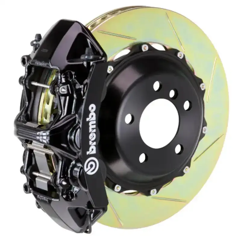 Brembo Gt Big Brake Kit For 2009–2014 Hyundai Genesis Sedan – Front, 6-Piston Calipers, Slotted 380X32Mm Rotors 1