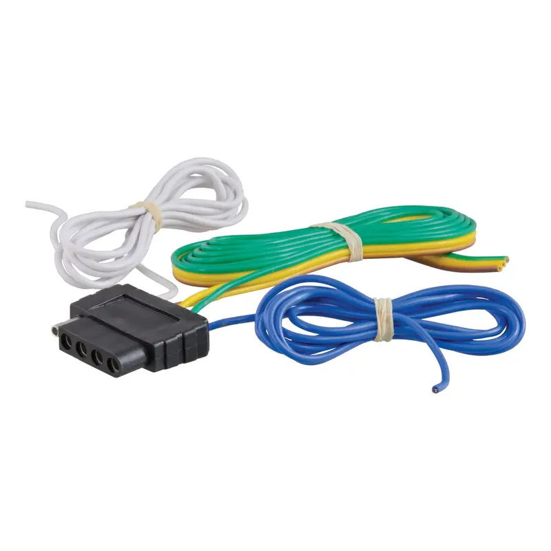 Curt 58530 Vehicle-Side 5-Pin Flat Trailer Wiring Harness – 60-Inch Lead Wires 1