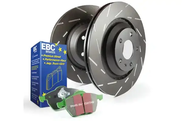 Ebc S2Kr2441 Slotted Brake Rotors – Precision-Cut For Reduced Wind Noise 1