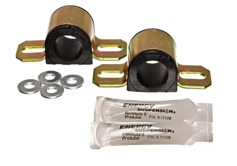 Energy Suspension 24Mm Front Sway Bar Bushings – Black, Compatible With 1986–1991 Mazda Rx7 1