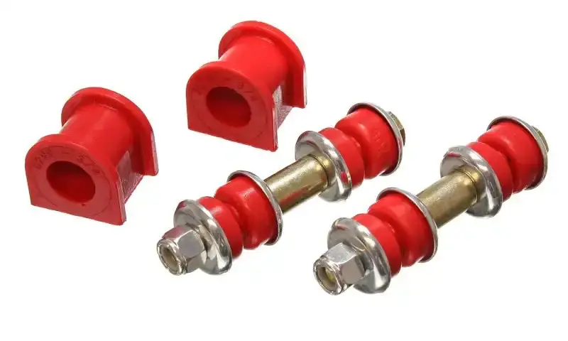 Energy Suspension 90–95 Mazda Protege/323 Front Sway Bar Bushings – 3/4-Inch Red Polyurethane Set 1
