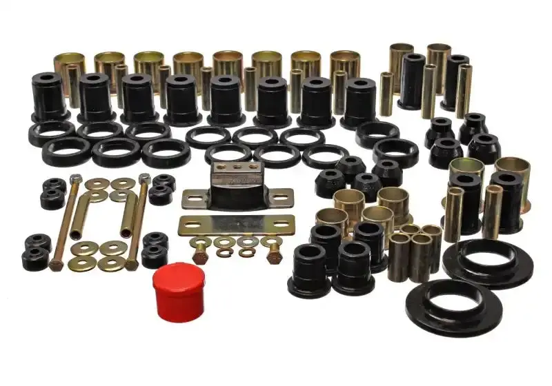Energy Suspension Black Hyper-Flex Master Bushing Kit For 1978–1987 Oldsmobile Cutlass, 442, F-85, And Europa 1