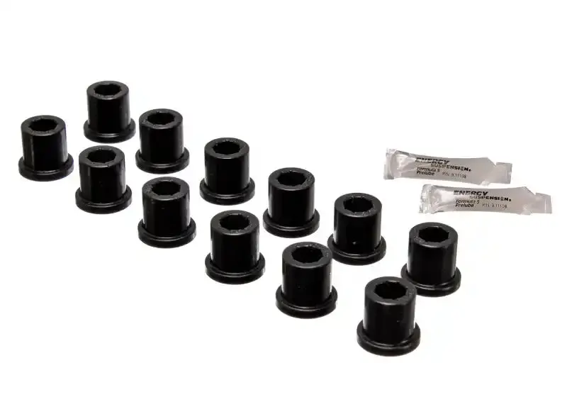 Energy Suspension Rear Spring And Shackle Bushing Kit – Black Polyurethane 1