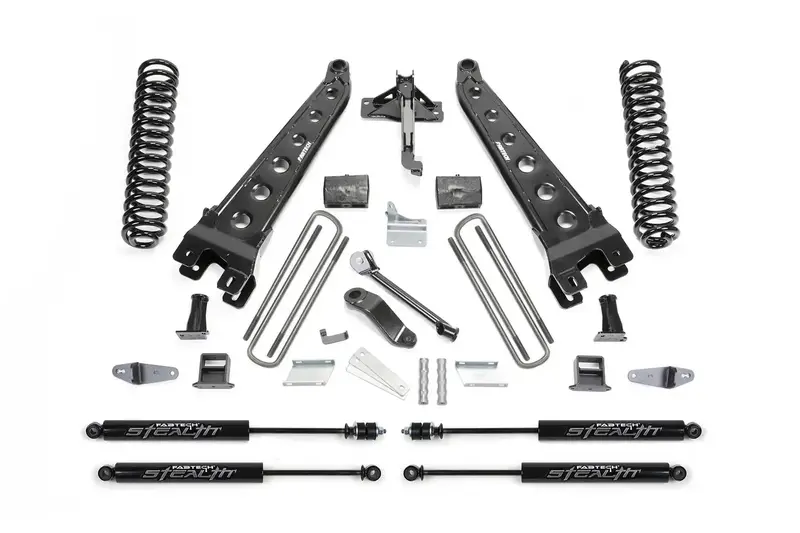 Fabtech K2052M 6-Radial Arm Suspension System With Coilovers And Stealth Shocks For Ford F-450/F-550 (2008–2010) 1