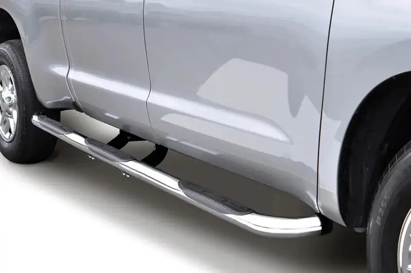 Go Rhino 61090Ps Wheel-To-Wheel Truck Steps With Triple Step Pads For Easy Bed Entry 1