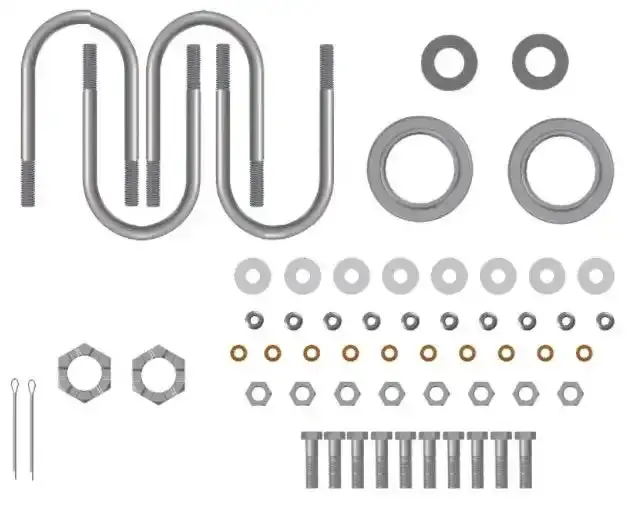 Heavy-Duty 7K–8K Disc Brake Kit – 5-Bolt Flange Mount Configuration 1