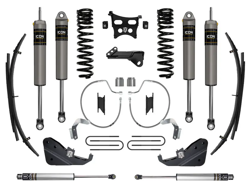 Icon Vehicle Dynamics Stage 3 Suspension System – 4.5-Inch Lift For 2023 Ford F-250/F-350 Diesel (K64543L) 1