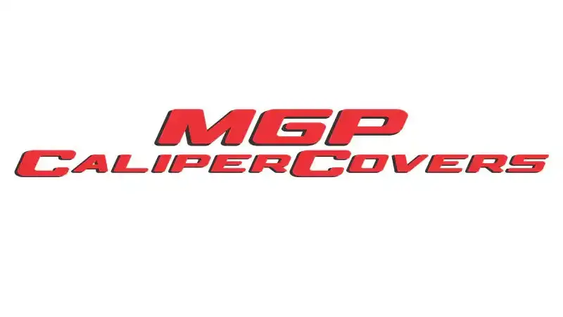 Mgp Engraved Caliper Covers – Yellow-Finish Front & Rear For 2014 Cadillac Cts 1
