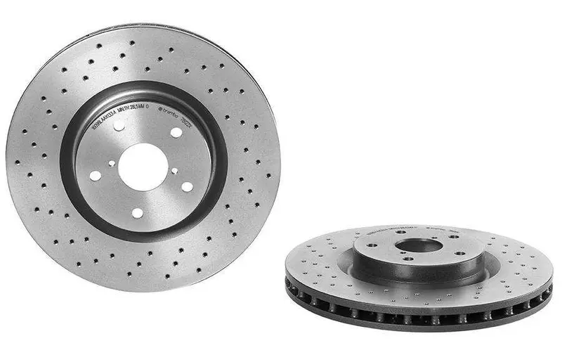 Premium Replacement Disc Brake Rotor – Oem-Spec Ventilated Steel Rotor 1