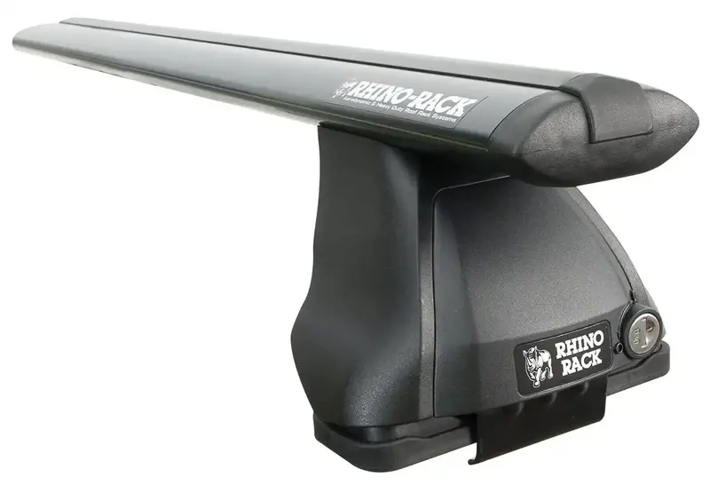 Rhino-Rack Vortex 2500 Roof Rack – Dual Black Crossbars With Mounting Kit 1
