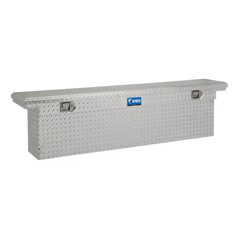 Uws Low-Profile 69-Inch Slim Aluminum Truck Tool Box – Bright Finish (Ltl Shipping) 1