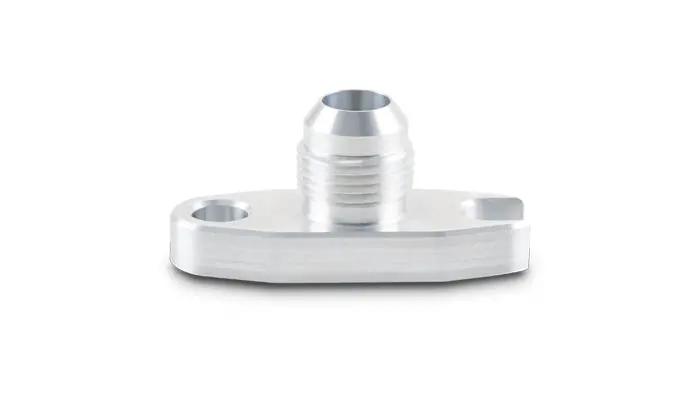 Vibrant Performance 28491 Oil Drain Flange – Integrated -10An Port For T3/T4 & Gt40–Gt55 Turbo Setups 1