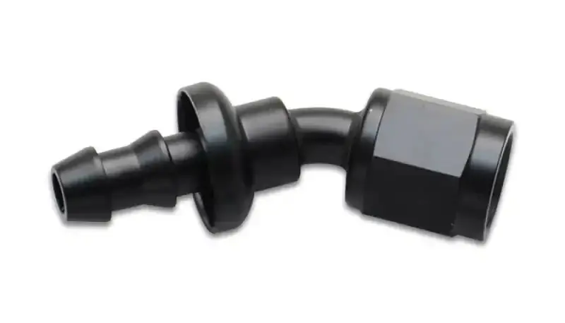 Vibrant Performance 30° Push-On Hose End Elbow Fitting – -12An Size 1