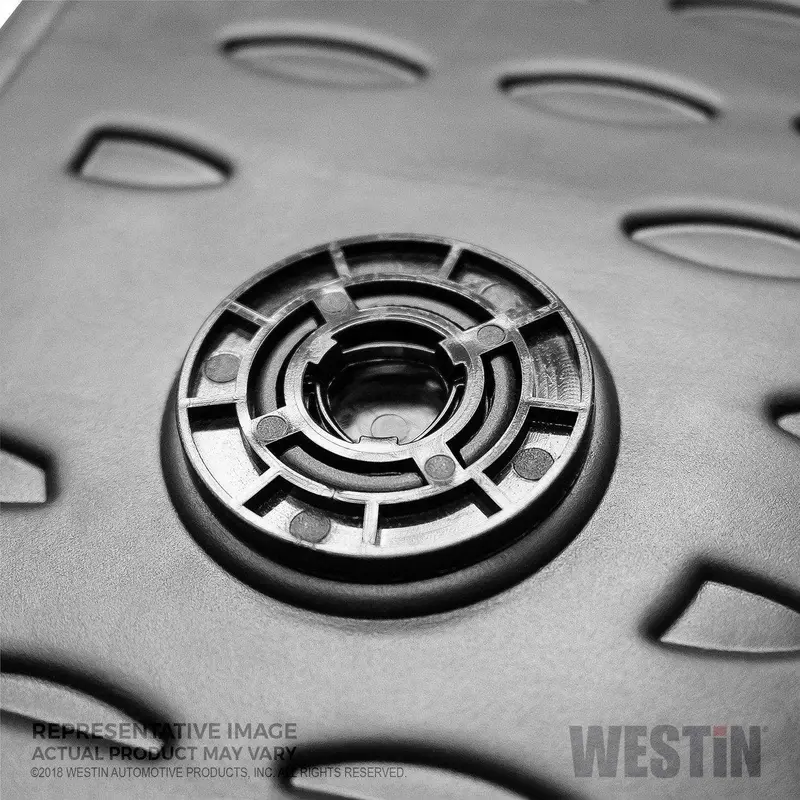 Westin Profile Floor Liners – Black, 2-Piece Front Set For Wagons (74-03-11007) 1