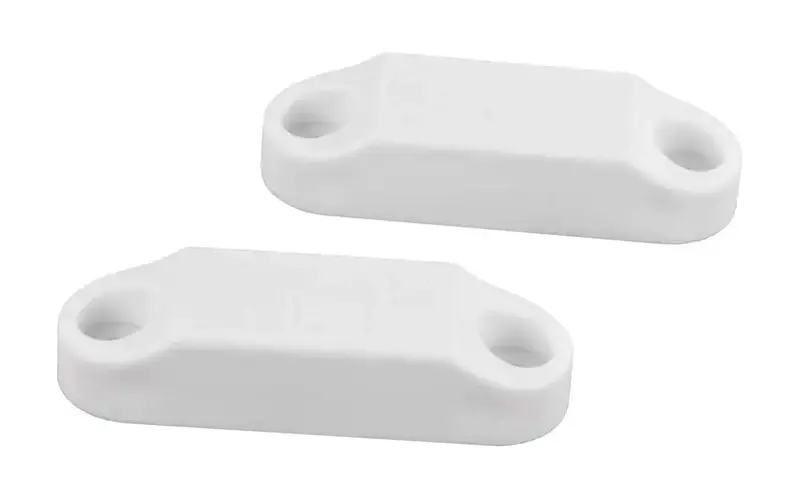 White Magnetic Door Catch – Heavy-Duty Cabinet Or Enclosure Latch 1